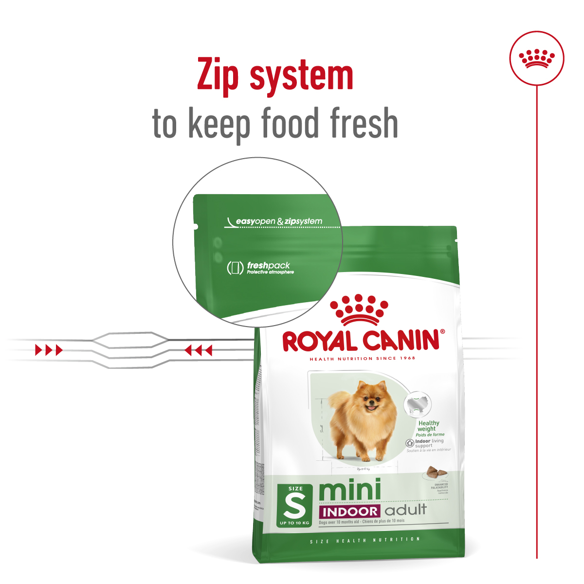 Royal Canin 1.5 kg Size Health Nutrition Mini Indoor Adult