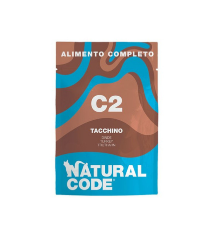 Natural Code Turkey Complete Wet Cat Food - 70G