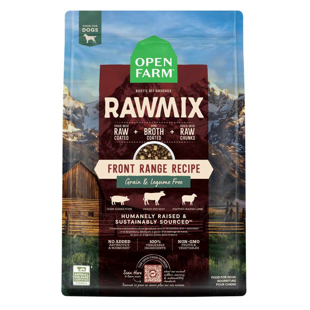 Open Farm RawMix Front Range Recipe Dry Dog Food - 1.58KG