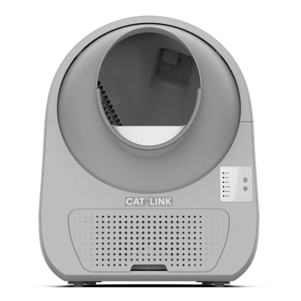 Catlink Scooper Young Pro X AI Self Cleaning With Odour Removal Cat Litter Box 13L 63x62x74cm - Grey