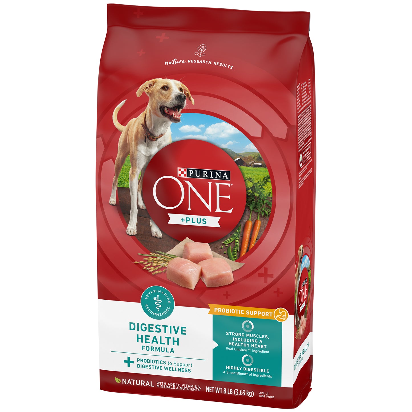 (3.63kg) Purina ONE Plus Dry Dog Food Digestive Health Formula