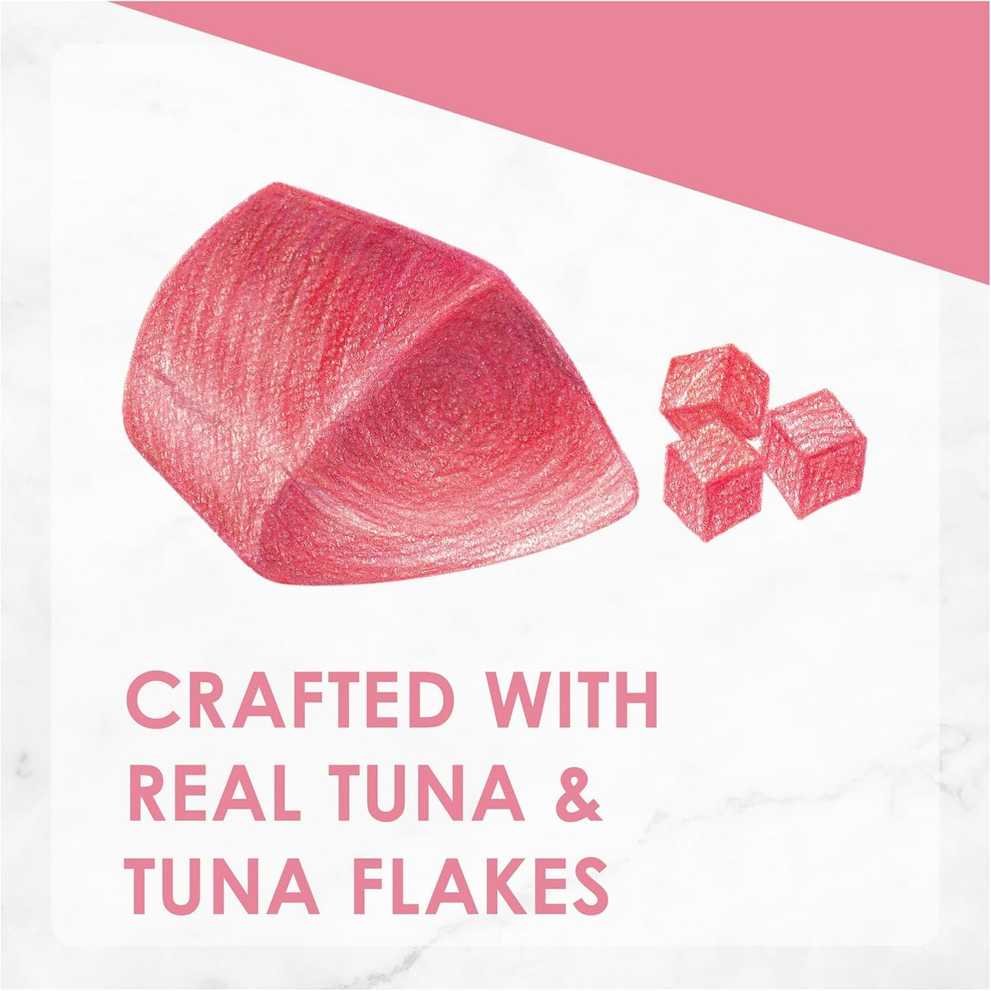 (10g Pack of 4) Purina Fancy Feast Puree Kiss Tuna with Tuna Flakes Wet Cat Food