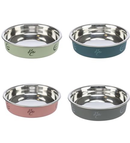 Trixie Stainless Steel Cat Bowl for Short-Nosed Breeds