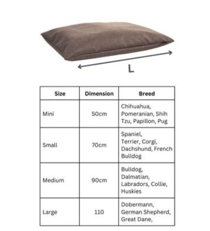 51DN Rattan Cushion Cotton Bed