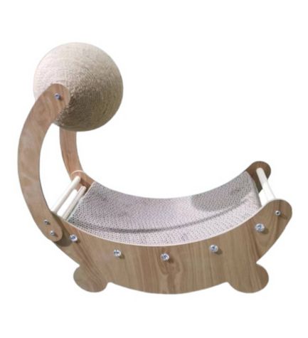 Thunder Paws Opal Cat Cardboard Scratcher