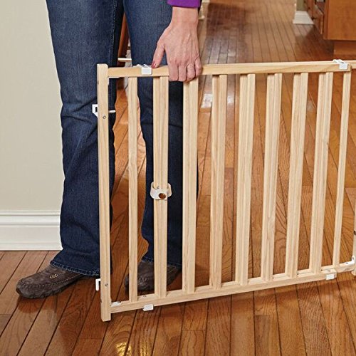 24" Wood Extra-Wide Pet Gate