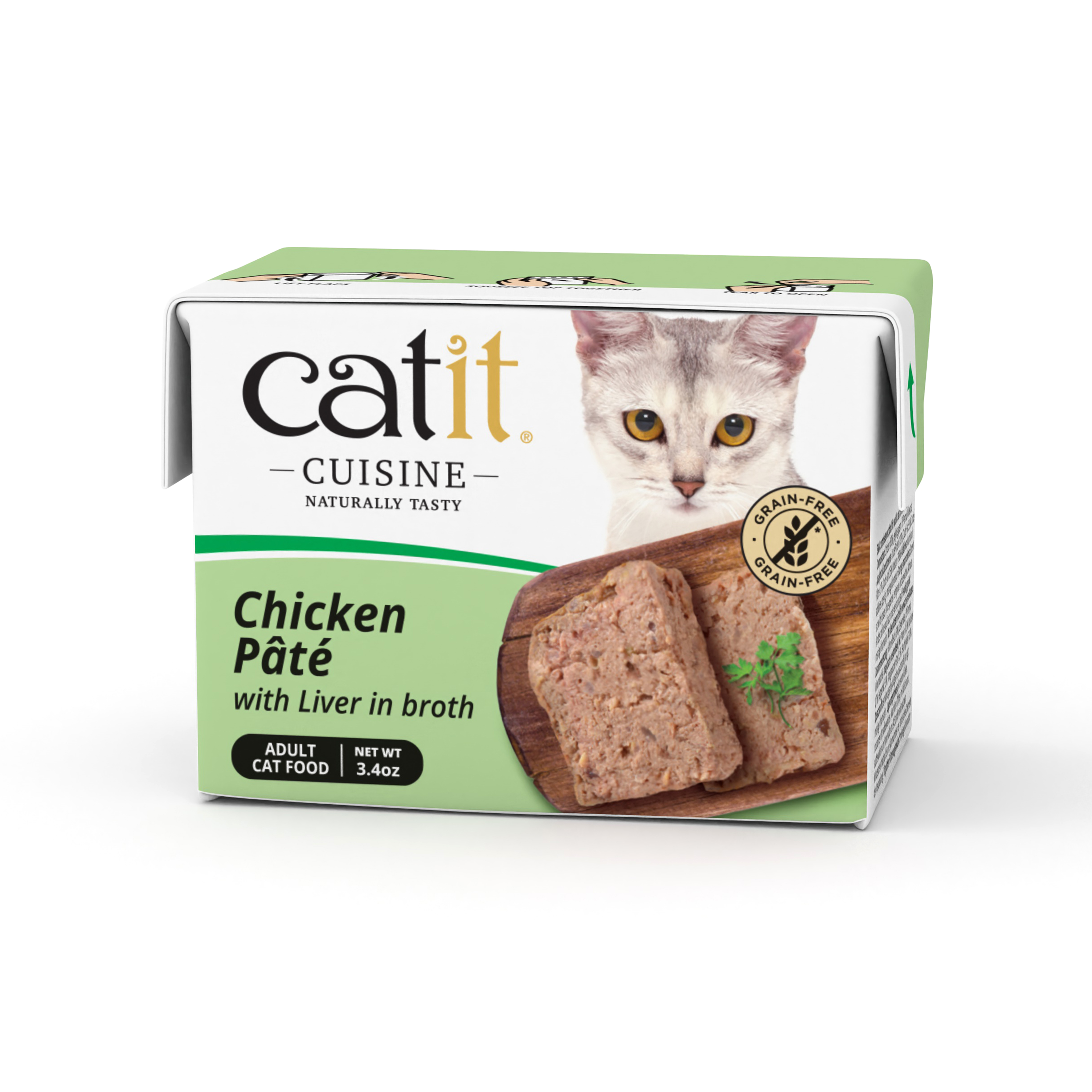 Catit Cuisine Chicken Pate with Liver 95 g Tetra 12pcs/box