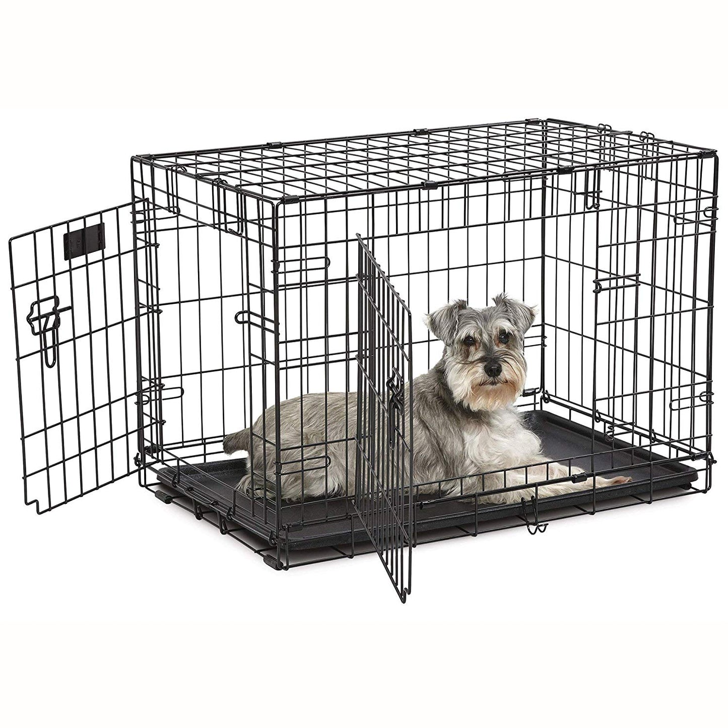 Contour Double Door Dog Crate 30"