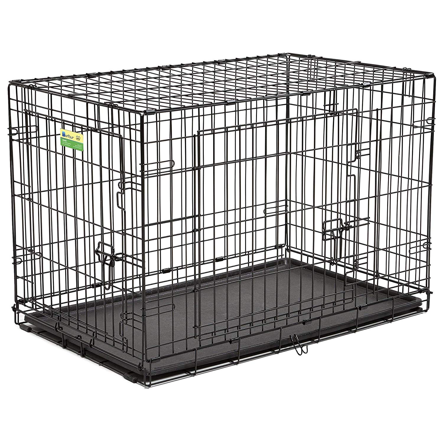 Contour Double Door Dog Crate 36"