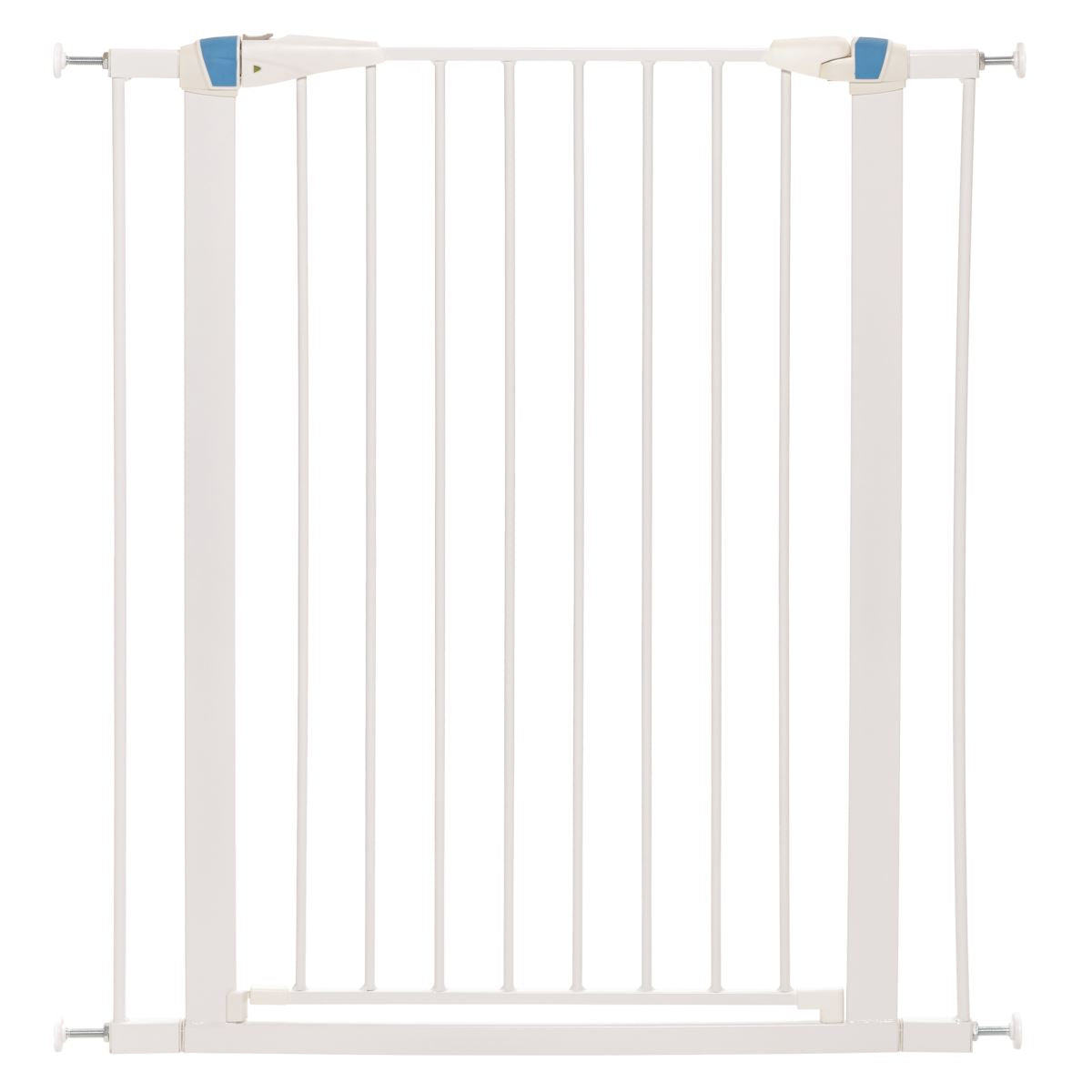White Glow in the Dark Steel Pet Gate - 39"