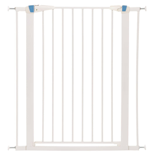 White Glow in the Dark Steel Pet Gate - 39"