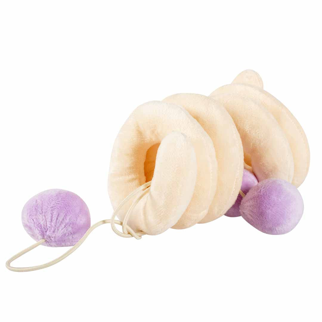 Ebi Coockoo TWISTER Plush Cat Toy BEIGE 36X10X10CM