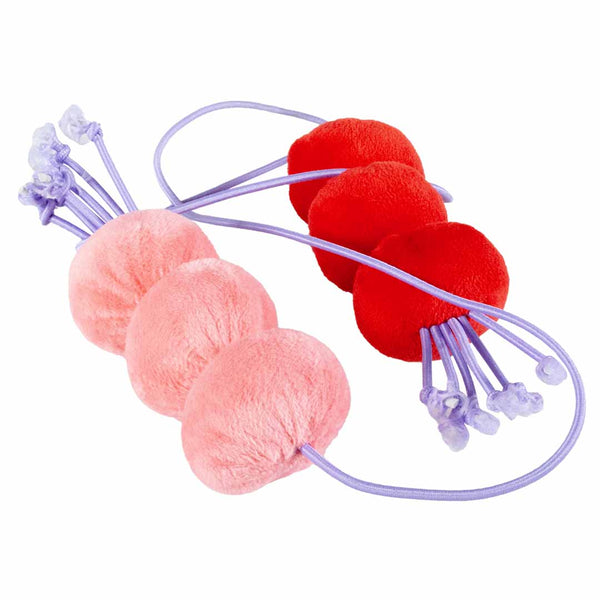 Ebi Coockoo DIZZY DANGLE Bouncy Cat Toy RED&PINK 60X4X4CM