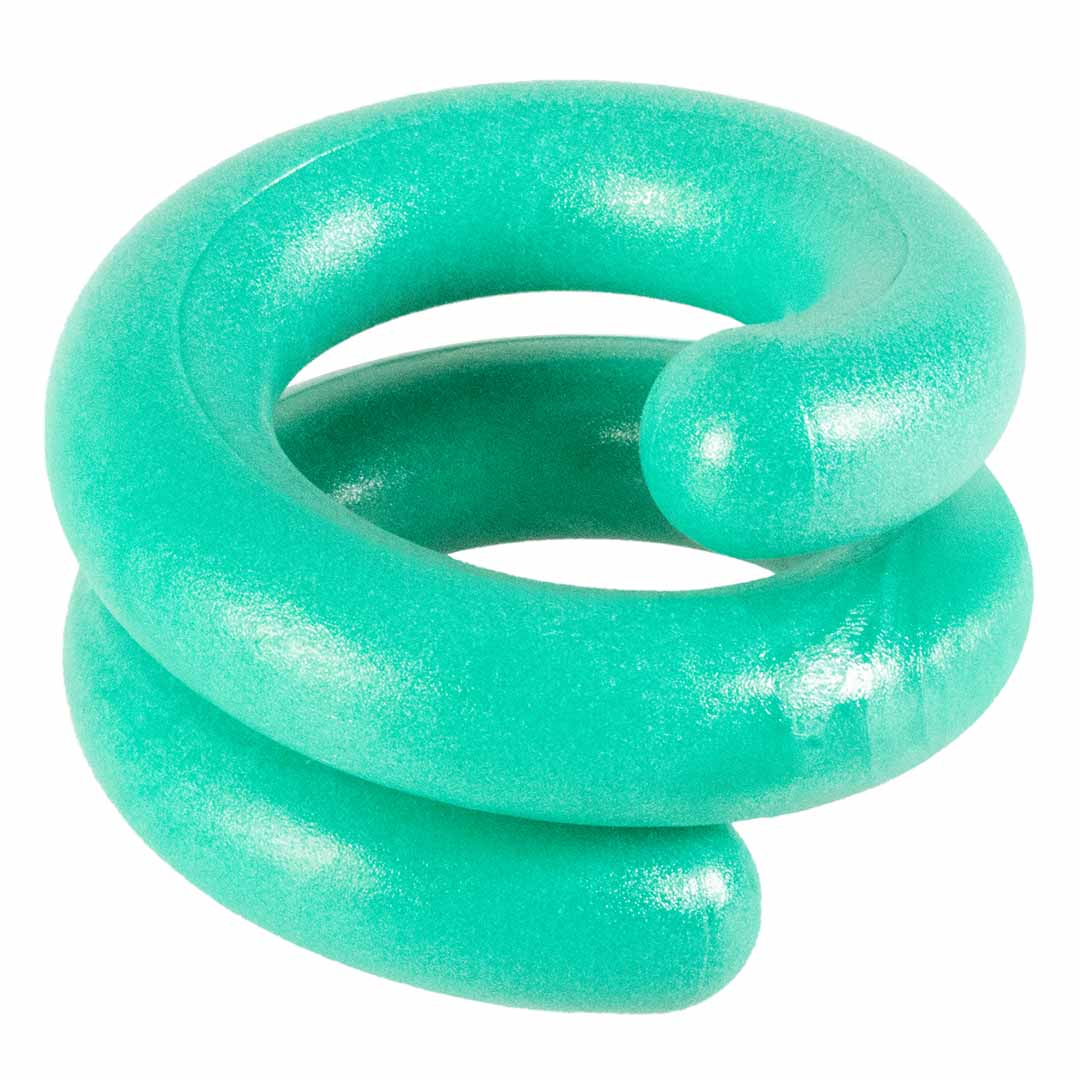 Ebi Coockoo Wiggle Flexible TPR Dog Toy - GREEN/12X11.7CM