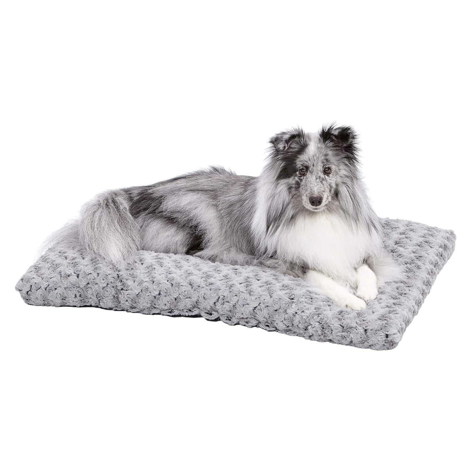 QuietTime® Deluxe Ombré Swirl Pet Bed - Grey - 30 inch