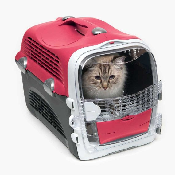 Cabrio Cat Carrier System Cherry Red
