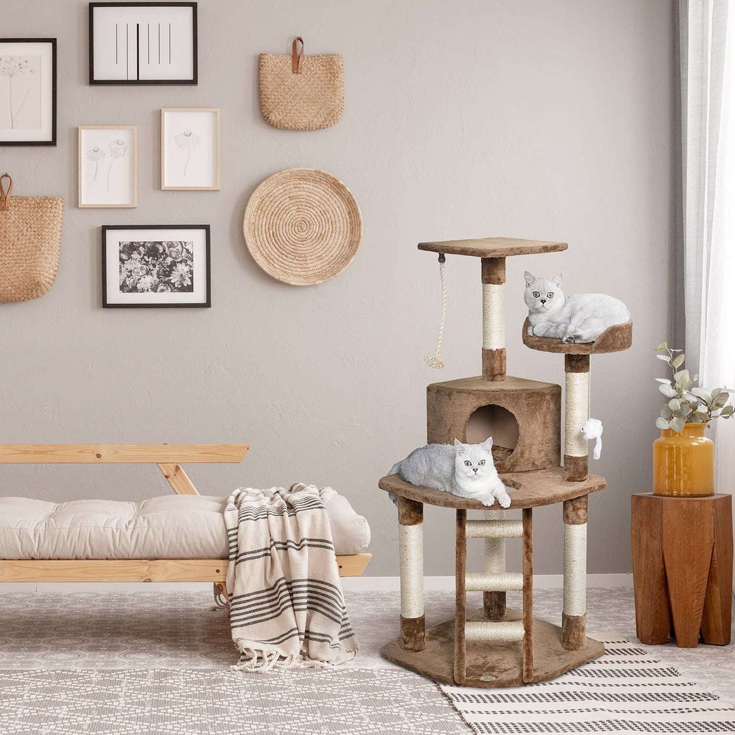 48" Cat Tree Condo