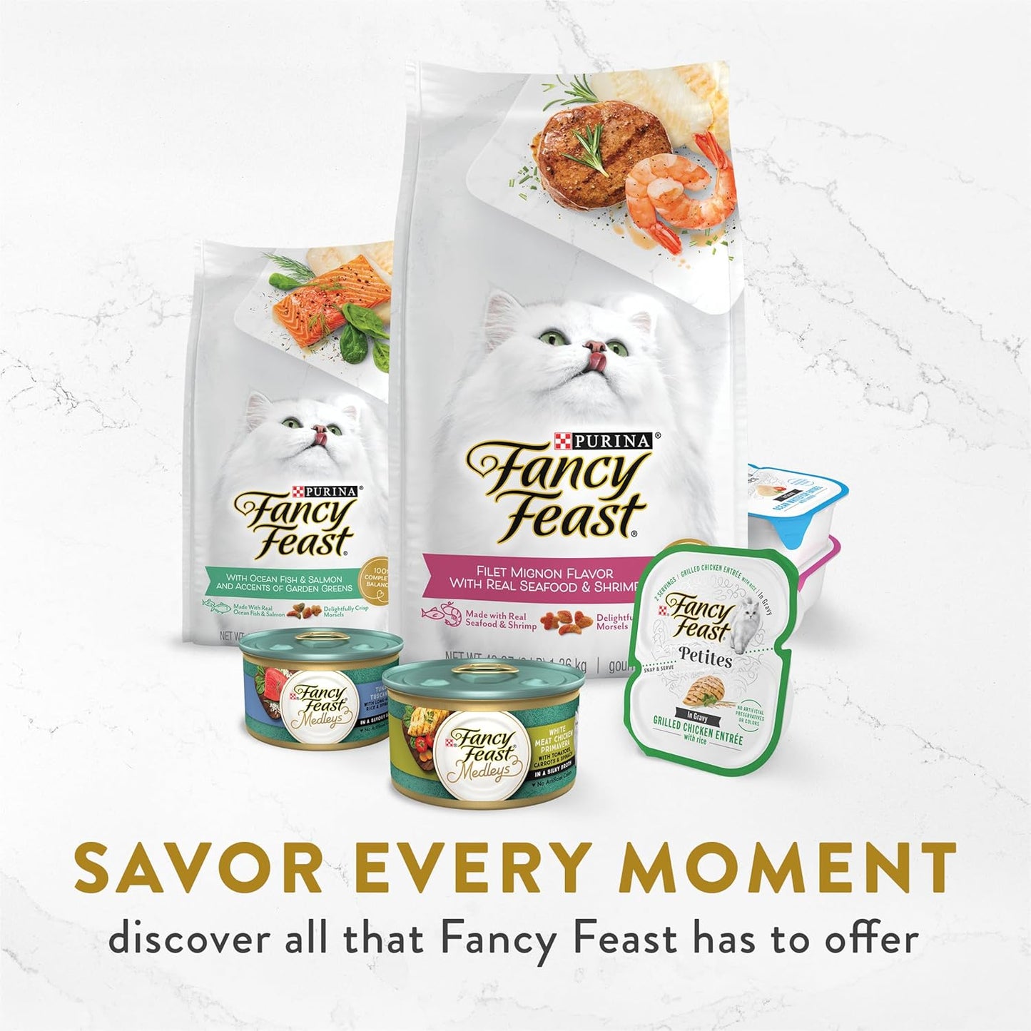 (40g Pack of 16) Purina Fancy Feast Broths Chicken & Vegetables Wet Cat Food Complement