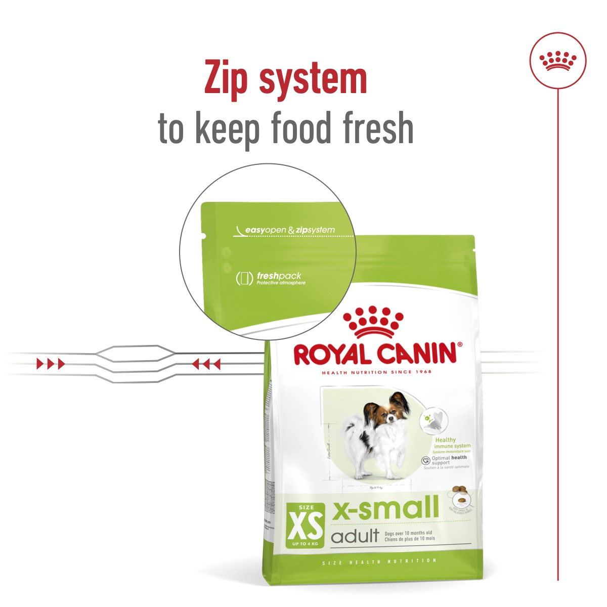 Royal Canin 1.5 kg Size Health Nutrition XS Adult