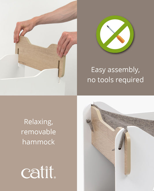 Catit Vesper Cat Furniture Cabana White