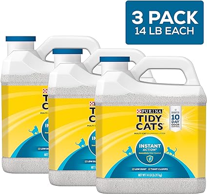 Purina Tidy Cats Instant Action Clumping Cat Litter White (6.35kg)
