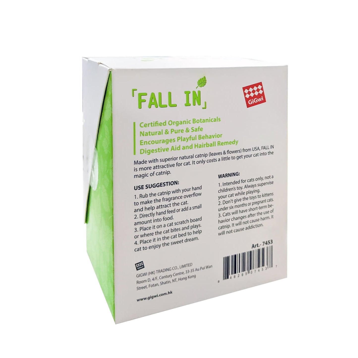 GiGwi Fall In Catnip Leaf & Flower Bags