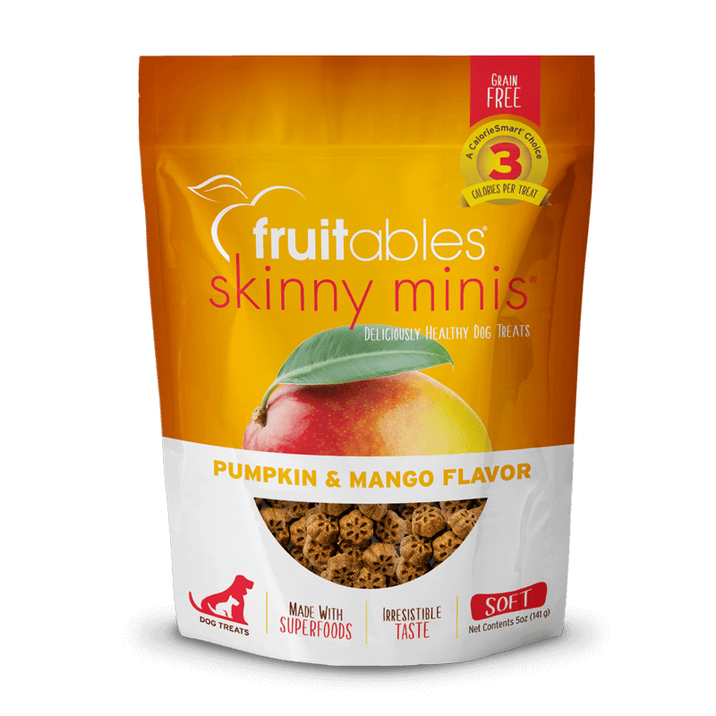 Fruitables Skinny Minis Dog Treats Pumpkin  &  Mango 141gr