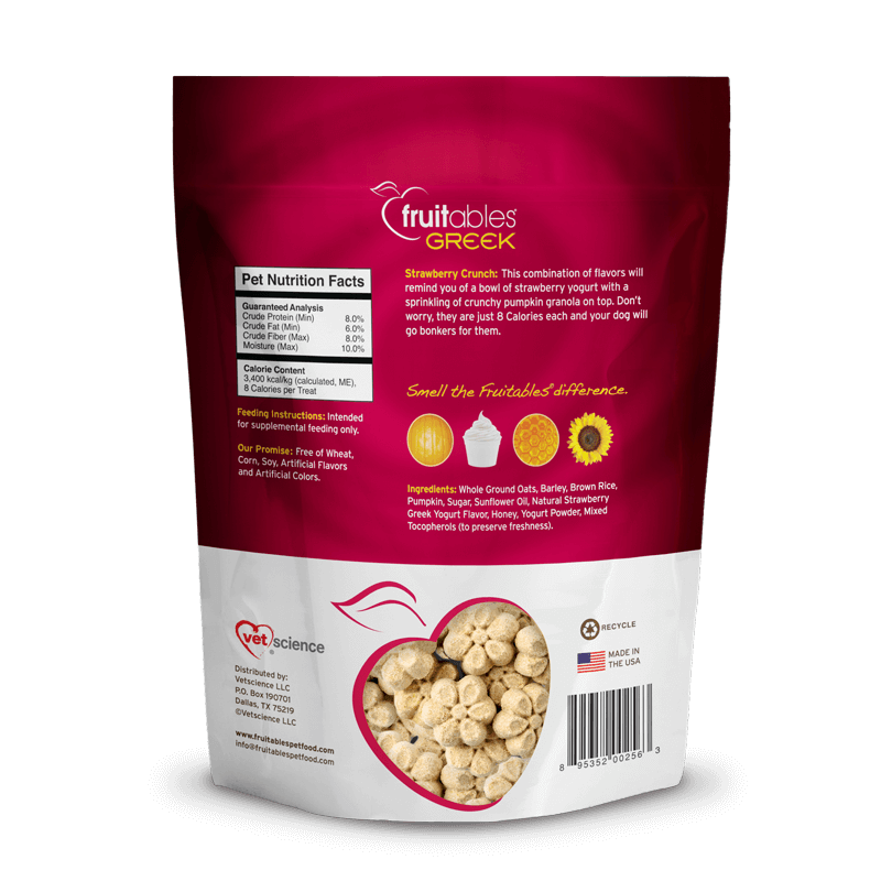 Fruitables Greek Strawberry Yogurt 198gr