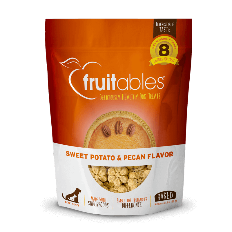 Fruitables Dog Treats Sweet potato &  Pecan 198gr