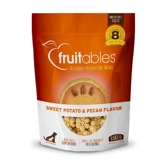 Fruitables Dog Treats Sweet potato &  Pecan 198gr