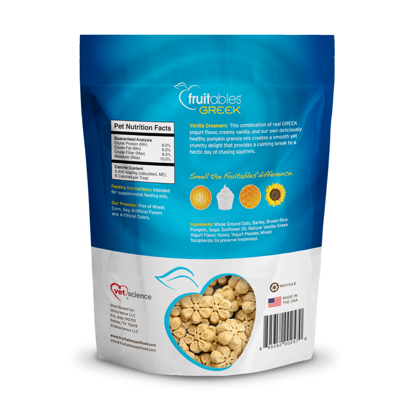 Fruitables Greek Vanilla Yogurt 198gr