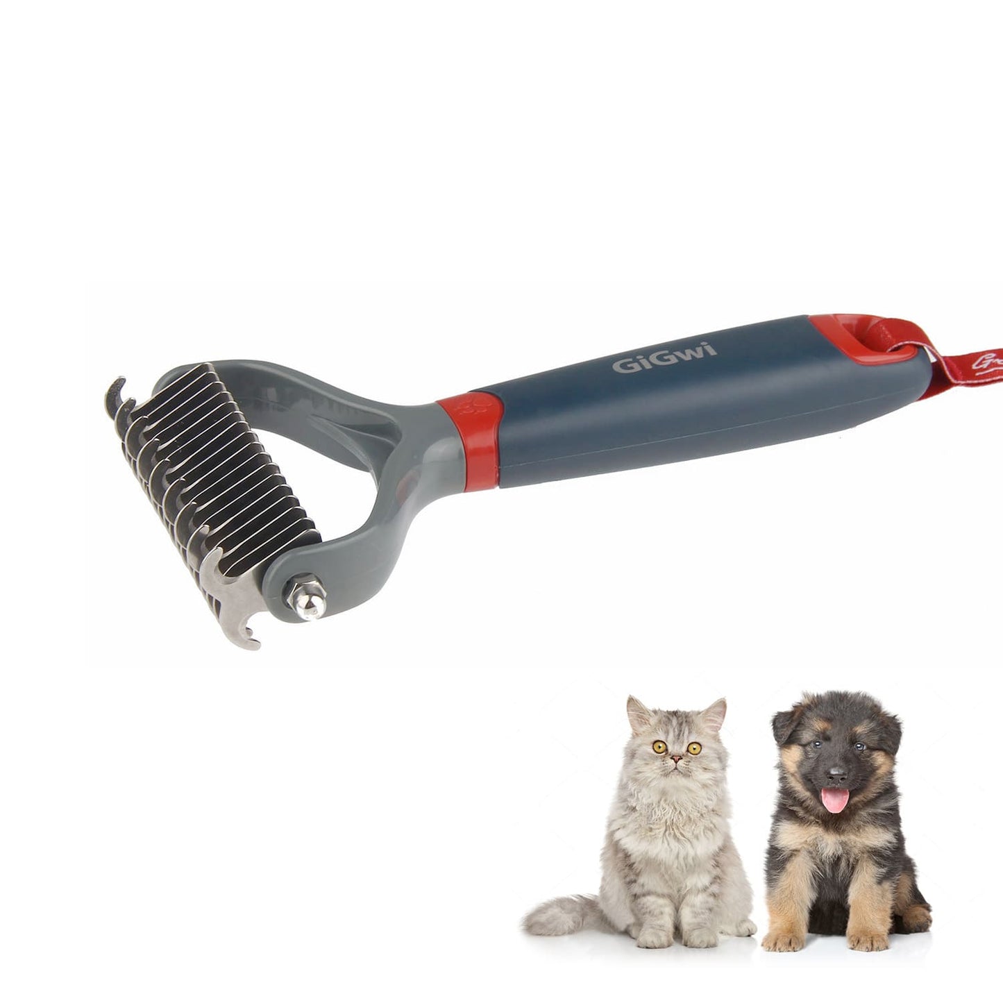 Dual Head Dematting Comb 17 Teeth for Dogs & Cats