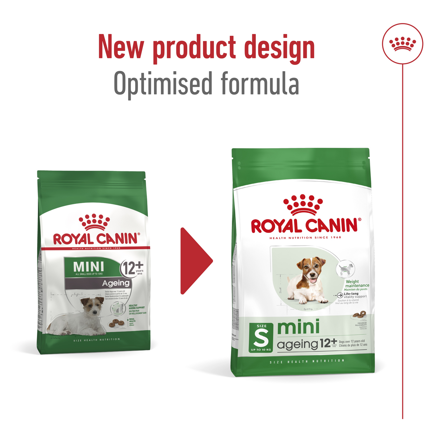 Royal Canin 1.5 kg Size Health Nutrition Mini Ageing 12+