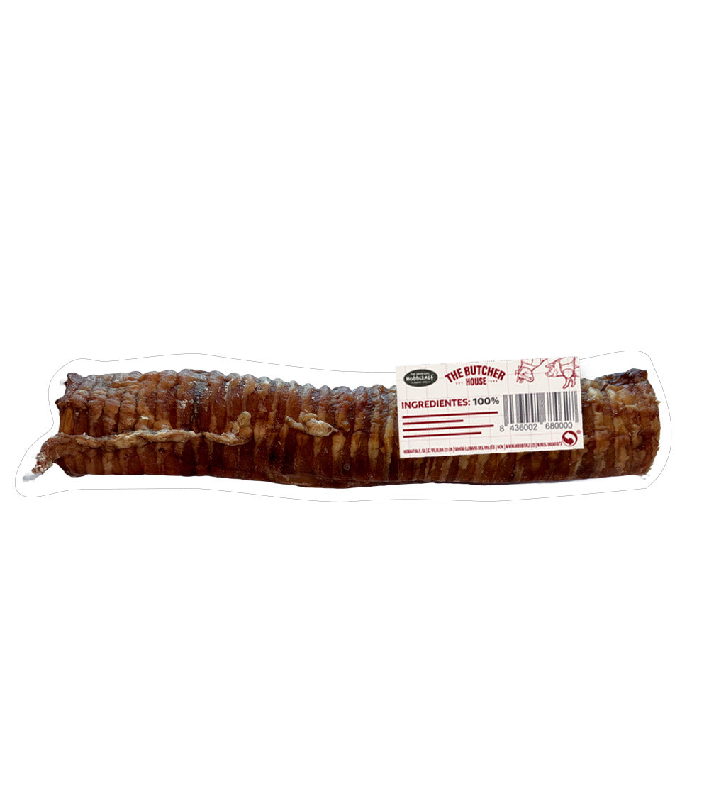 Hobbitalf Air Dried Extra Smoked Beef Trachea Dog Treats - 30-35CM