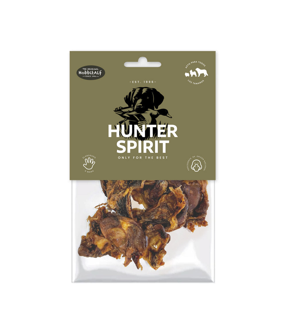 Hobbitalf Air Dried Duck Gizzards Dog Treats - 150G