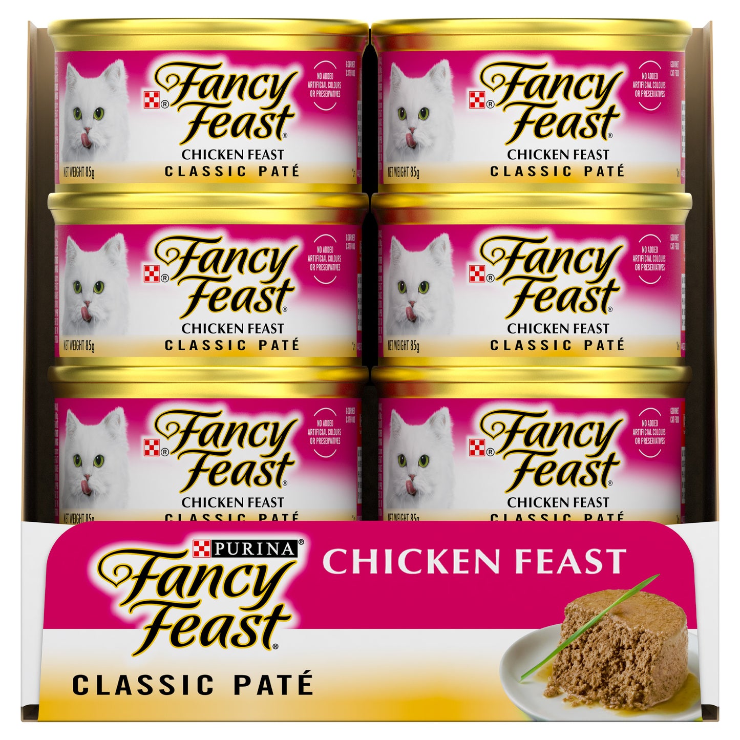85gm (1 can Only) Purina Fancy Feast Classic Chicken Wet Cat Food