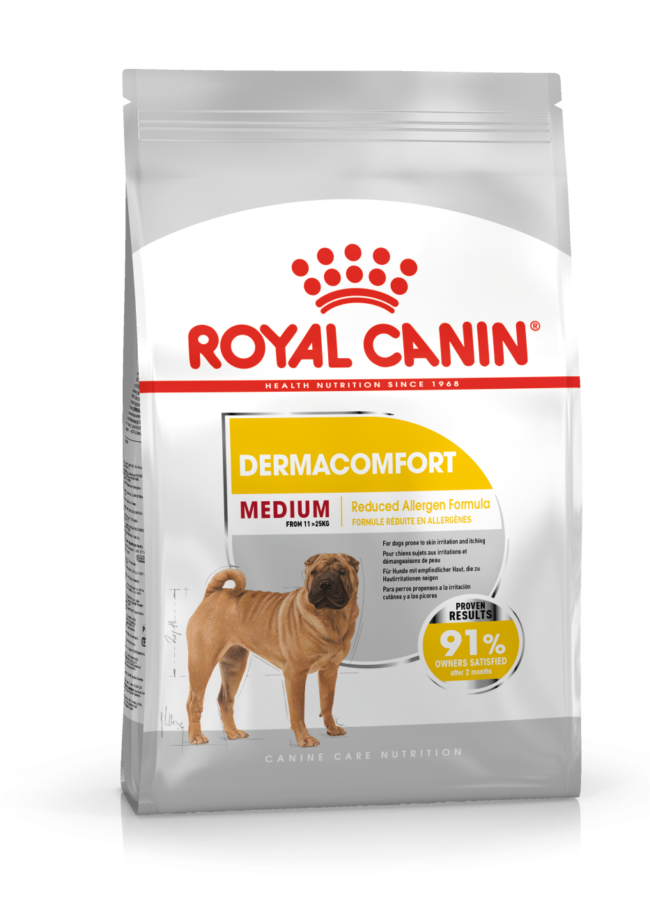 Royal Canin 12 kg Canine Care Nutrition Medium Dermacomfort