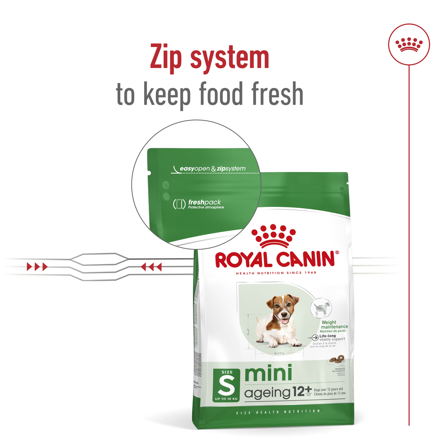 Royal Canin 1.5 kg Size Health Nutrition Mini Ageing 12+