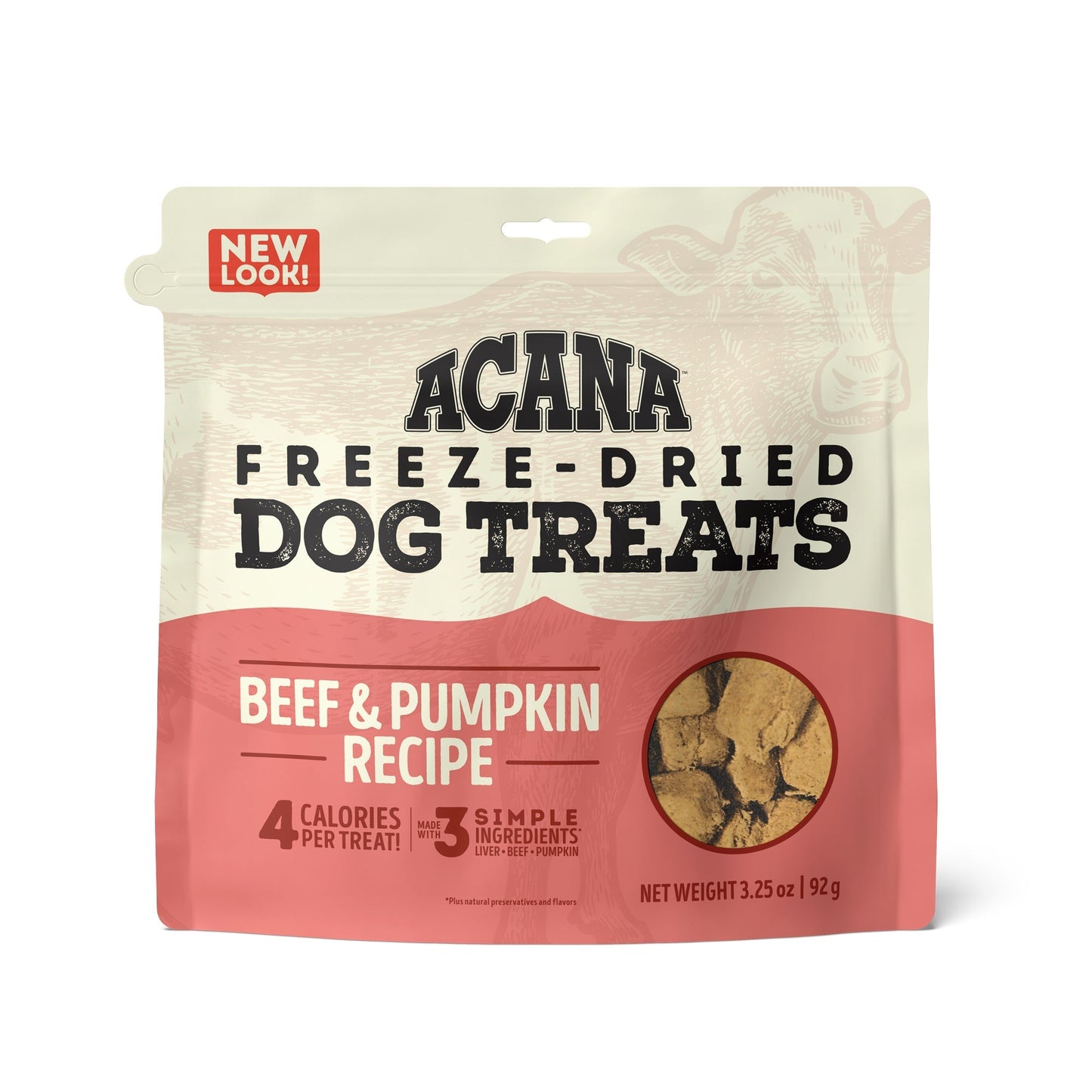 Acana Beef & Pumpkin Freeze Dried Dog Treats