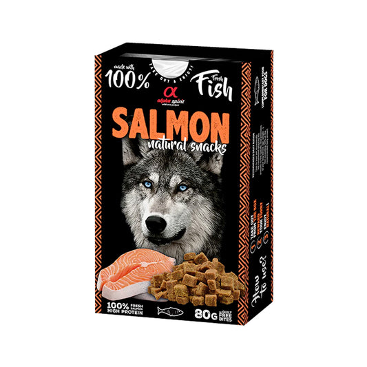 Alpha Spirit Natural Snacks for Dogs - Salmon