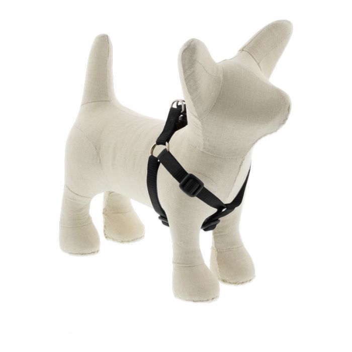 Small Dog Basics Step In Harness 1/2" - 10"-13", Black