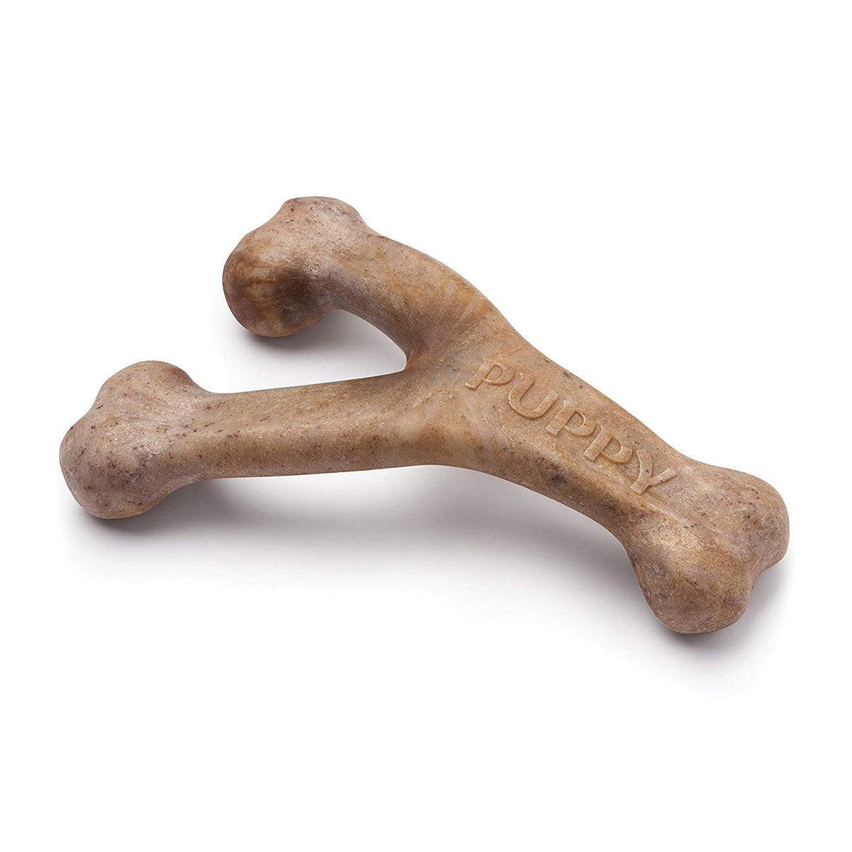 Benebone Puppy Wishbone Dog Chew Toy - Bacon