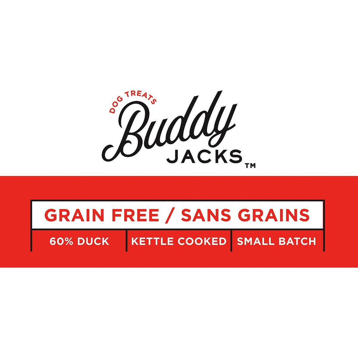 Buddy Jacks Soft and Chewy Dog Treats - Duck with Cranberry 7oz / 198gm