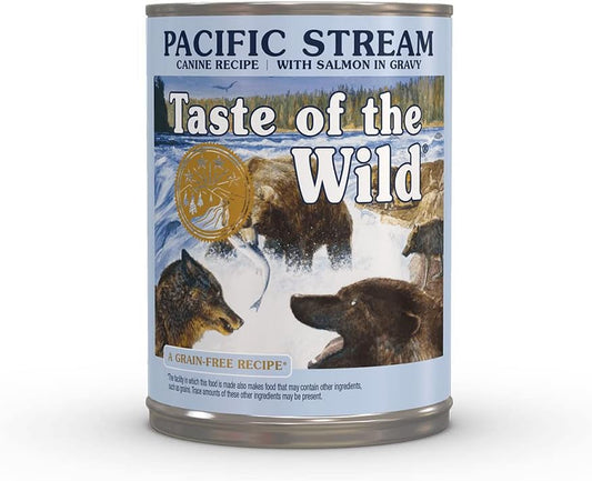 Taste of the Wild Pacific Stream Canine Dog Food Can 390Grm