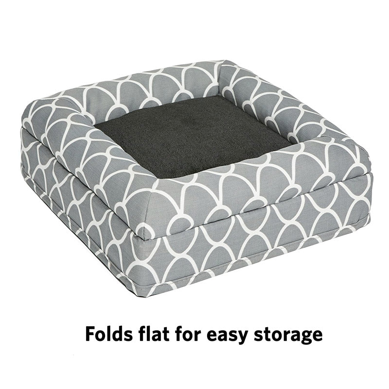 Curious Cat Cube - Grey