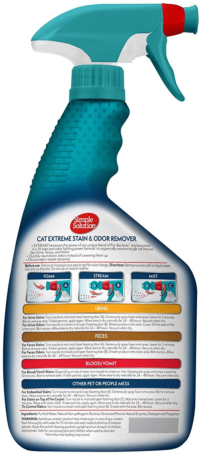 Extreme Cat Stain Odor Remover - 32 OZ
