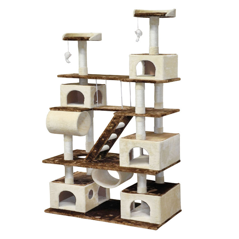 87" Cat Tree Climber with Swing