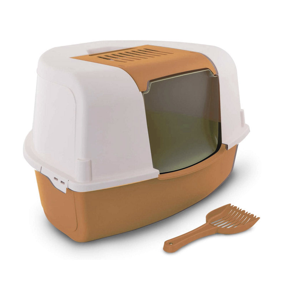 Toilet Ariel Corner Litter Tray and Scoop