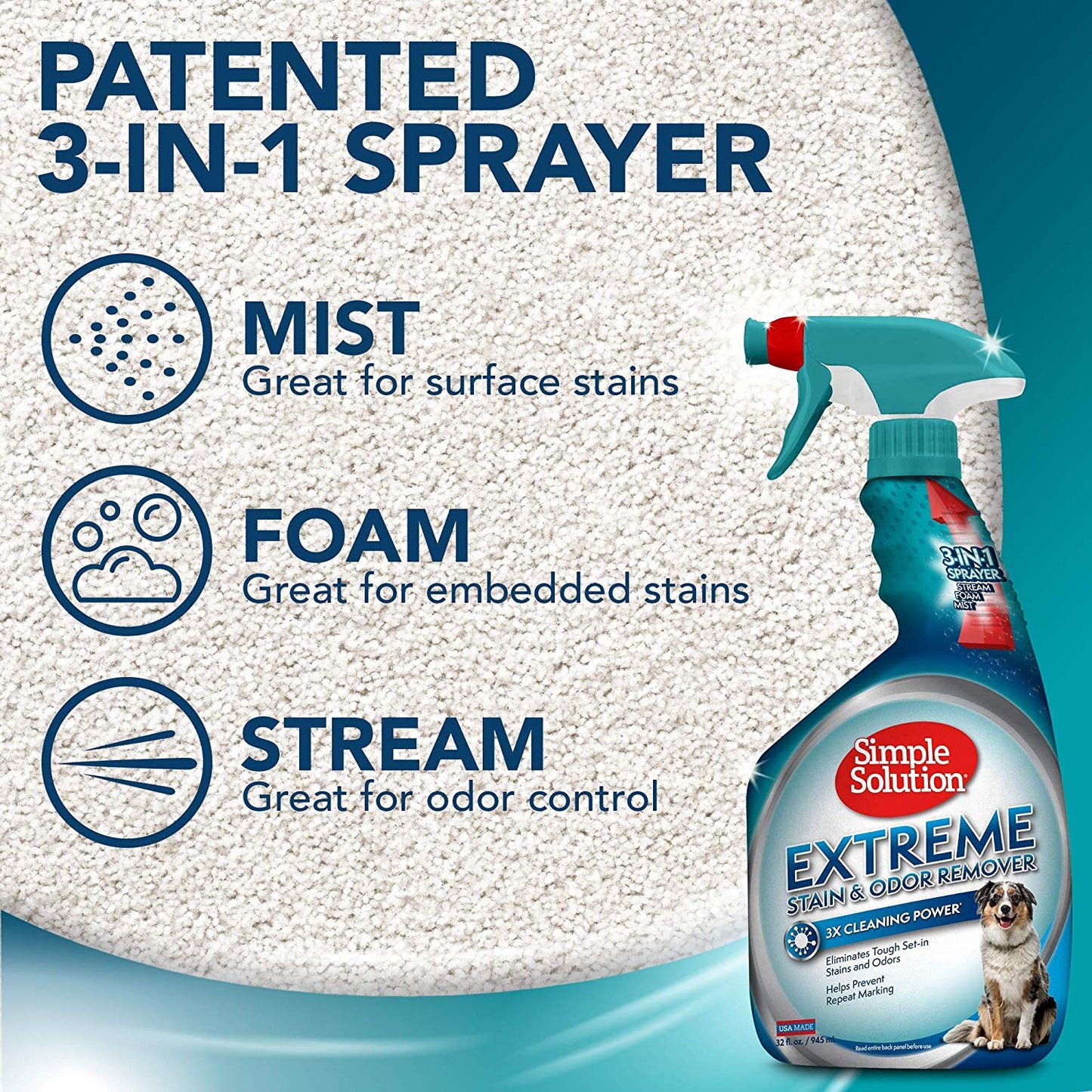 Extreme Pet Stain and Odor Remover 32 OZ