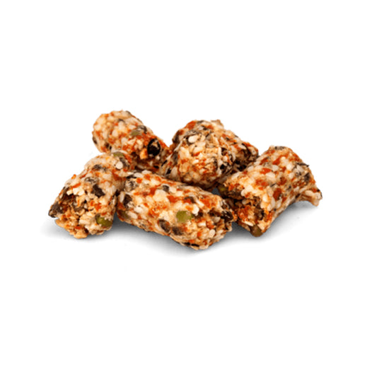 Favourite Pieces with mealworms & veggies